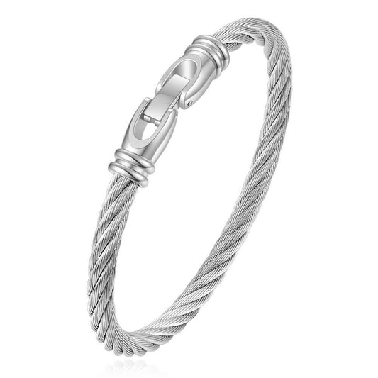 Bracelet élégant pour homme avec fermoir unique